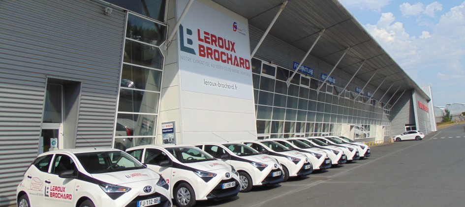 Leroux Brochard renouvelle sa flotte de véhicules de courtoisie